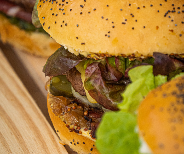 Zoom sur les burgers fait maison